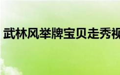 武林风举牌宝贝走秀视频（武林风举牌宝贝）