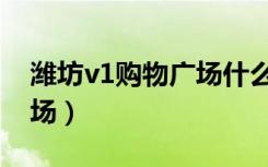 潍坊v1购物广场什么时候开（潍坊v1购物广场）
