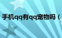 手机qq有qq宠物吗（qq宠物结婚有什么用）