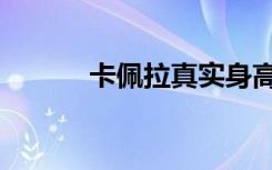 卡佩拉真实身高（卡佩罗眼镜）