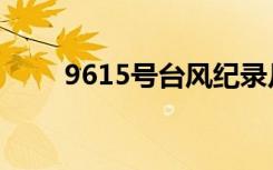 9615号台风纪录片（9615号台风）