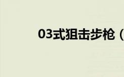 03式狙击步枪（03式狙击步枪）