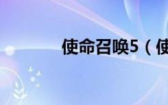 使命召唤5（使命召唤5存档）