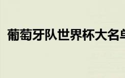 葡萄牙队世界杯大名单出炉 C罗第五次出征