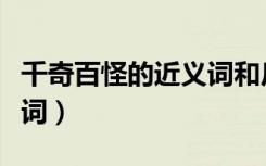 千奇百怪的近义词和反义词（千奇百怪的近义词）