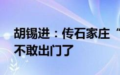 胡锡进：传石家庄“放开”了 但很多人反而不敢出门了