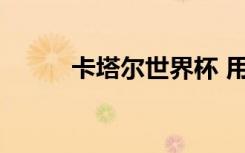 卡塔尔世界杯 用了哪些“黑科技
