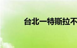 台北一特斯拉不明原因失控暴冲