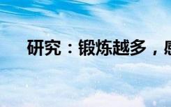 研究：锻炼越多，感染新冠后症状越轻