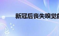 新冠后丧失嗅觉的关键原因找到了