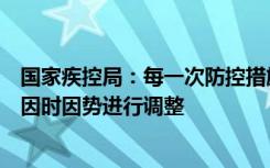 国家疾控局：每一次防控措施优化都十分审慎，每一次优化因时因势进行调整