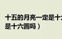 十五的月亮一定是十六圆吗（十五的月亮一定是十六圆吗）