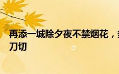 再添一城除夕夜不禁烟花，多部门近年引导各地避免禁放一刀切