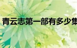 青云志第一部有多少集（青云志一共多少集）
