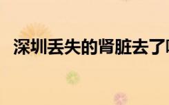 深圳丢失的肾脏去了哪里（深圳丢失登报）