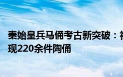 秦始皇兵马俑考古新突破：初步厘清秦军军阵排列规律 新发现220余件陶俑