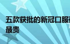 五款获批的新冠口服药售价已公布，国外两款最贵