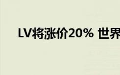 LV将涨价20% 世界首富：中国人有钱！
