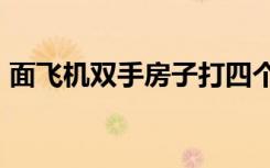 面飞机双手房子打四个字（面 飞机 手 房子）