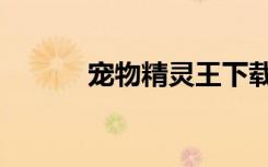 宠物精灵王下载（宠物精灵王）
