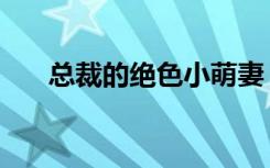 总裁的绝色小萌妻（总裁的绝色女人）