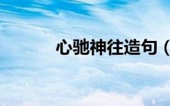 心驰神往造句（心驰神往造句）