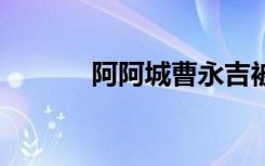 阿阿城曹永吉被抓一案（aac）