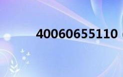 40060655110（4006065500）