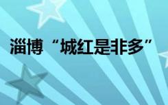 淄博“城红是非多”：近期多个负面均不实