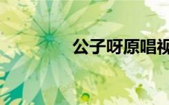 公子呀原唱视频（公子呀）