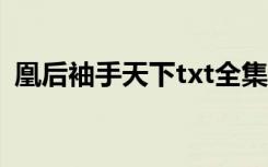 凰后袖手天下txt全集下载（凰后袖手天下）