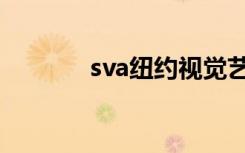 sva纽约视觉艺术学院（sva）