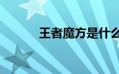 王者魔方是什么（王者魔法盾）