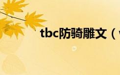 tbc防骑雕文（wow防骑雕文）