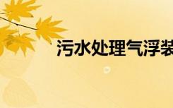 污水处理气浮装置（气浮装置）