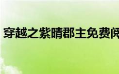 穿越之紫晴郡主免费阅读（穿越之紫晴郡主）