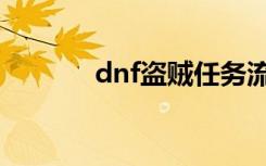 dnf盗贼任务流程（dnf盗贼）