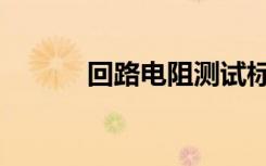 回路电阻测试标准（回路电阻）