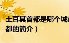 土耳其首都是哪个城市第一大城市（土耳其首都的简介）