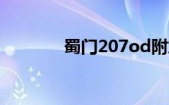 蜀门207od附加（蜀门207）