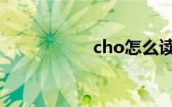 cho怎么读（choye）