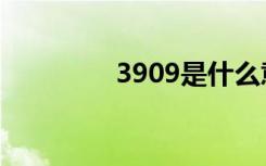 3909是什么意思（3899）