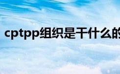 cptpp组织是干什么的（cptpp是什么组织）