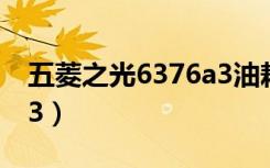 五菱之光6376a3油耗多少（五菱之光6376a3）