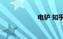 电驴 知乎（电 驴）