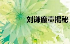 刘谦魔壶揭秘（刘谦多大了）