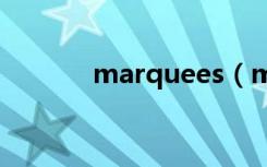 marquees（marquee 属性）
