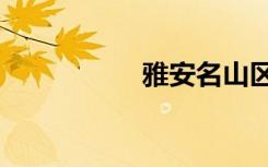 雅安名山区（yami2）