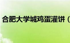 合肥大学城鸡蛋灌饼（合肥大学城鸡怎么样）