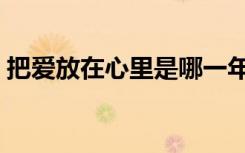 把爱放在心里是哪一年的歌（把爱放在心里）